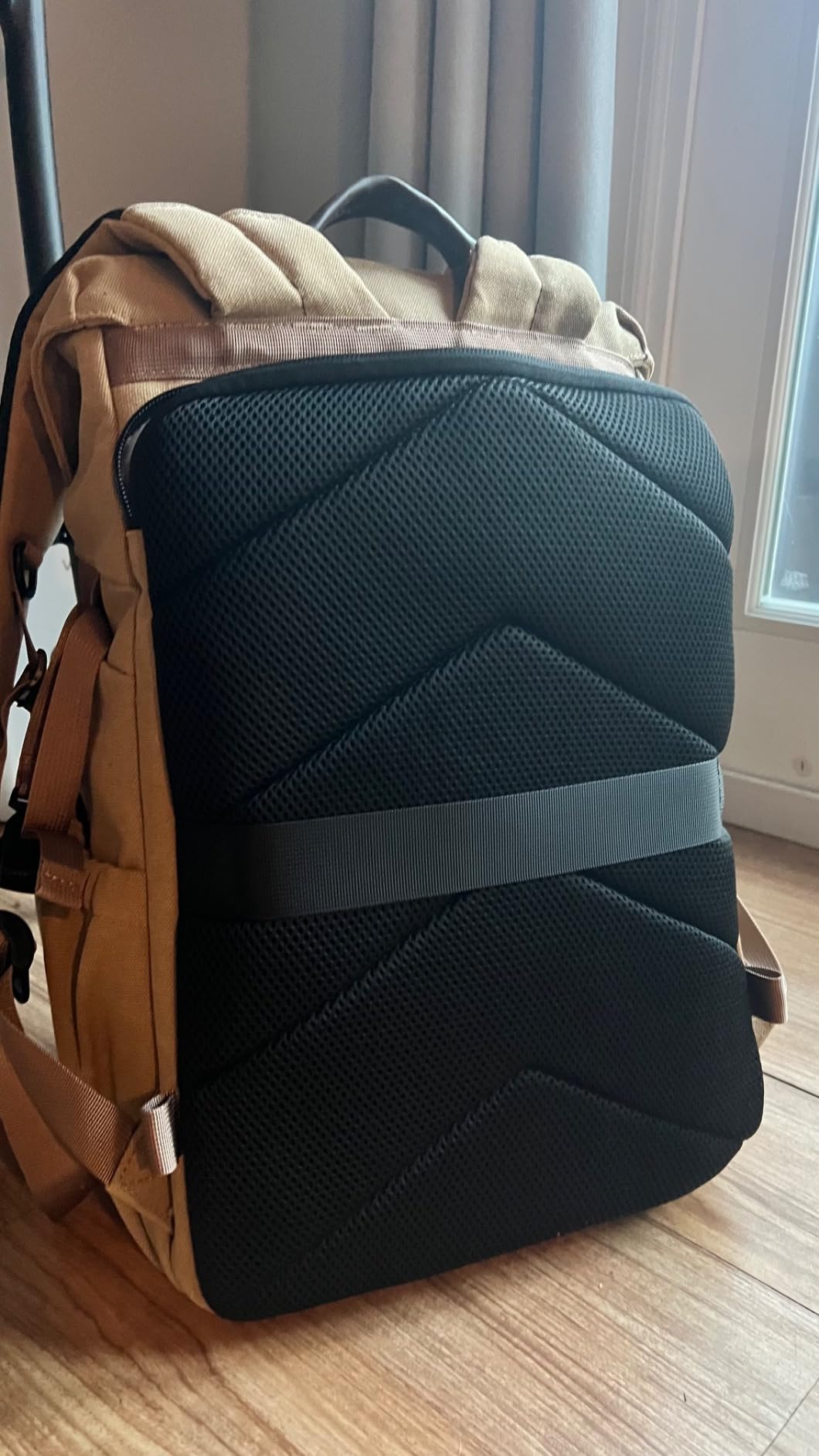 BAGSMART Camera Backpack, DSLR Camera Bag, Waterproof Camera Bag Backpack for Photographers, Fit up to 15