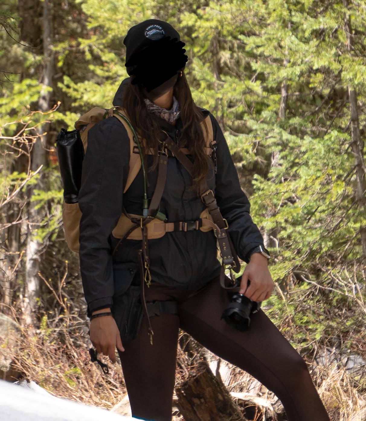 BAGSMART Camera Backpack, DSLR Camera Bag, Waterproof Camera Bag Backpack for Photographers, Fit up to 15