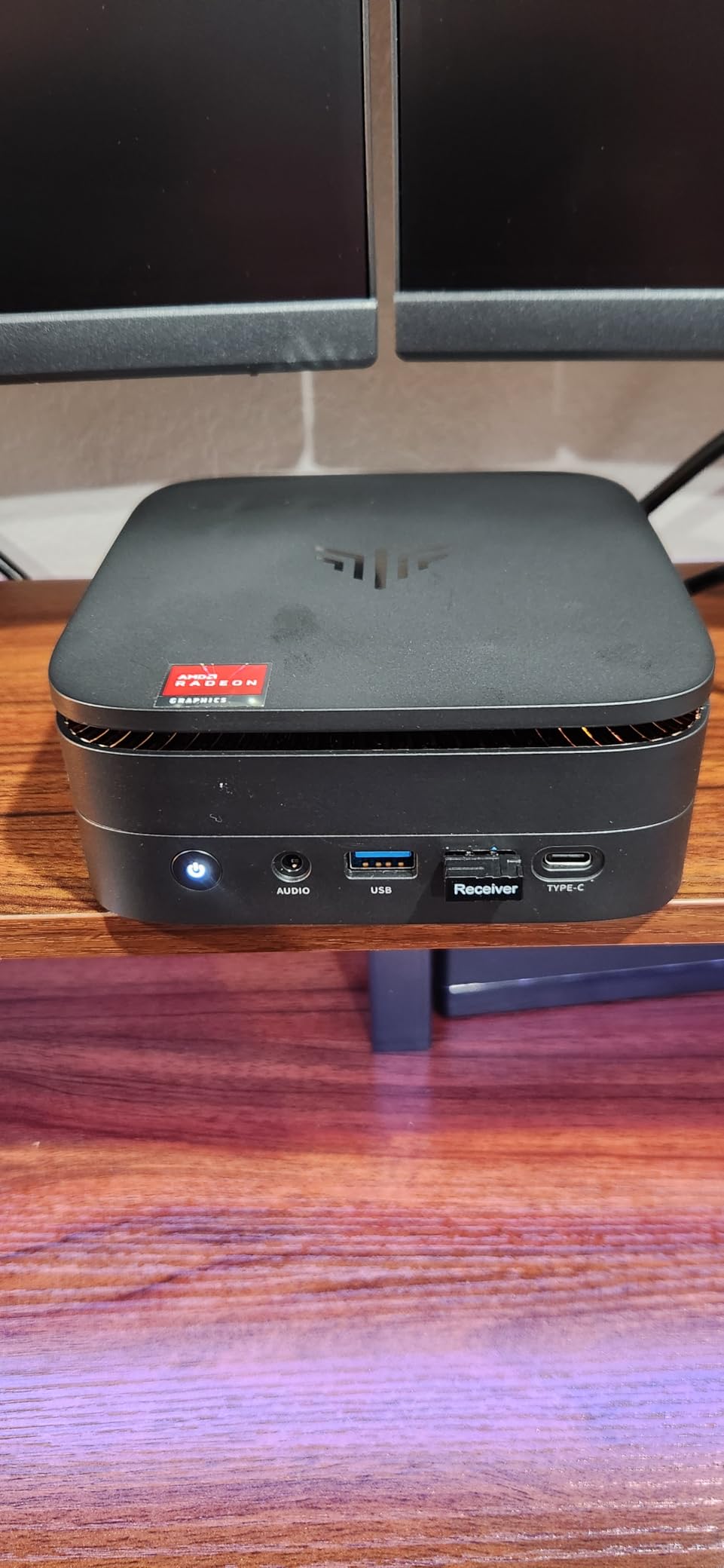 KAMRUI Pinova P1 Mini PC Computer, AMD Ryzen 3300U Processor, 16GB DDR4 RAM 256GB M.2 SSD, Mini Desktop Computer Support Triple 4K, USB-C, WiFi, Bluetooth, Ethernet, HTPC for Business, Education, Home - Customer Photo 1