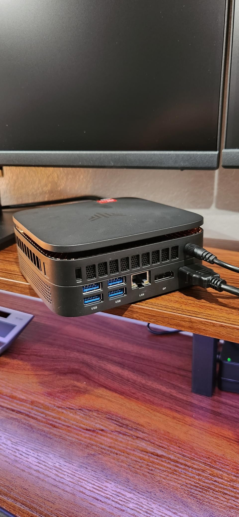 KAMRUI Pinova P1 Mini PC Computer, AMD Ryzen 3300U Processor, 16GB DDR4 RAM 256GB M.2 SSD, Mini Desktop Computer Support Triple 4K, USB-C, WiFi, Bluetooth, Ethernet, HTPC for Business, Education, Home - Customer Photo 2