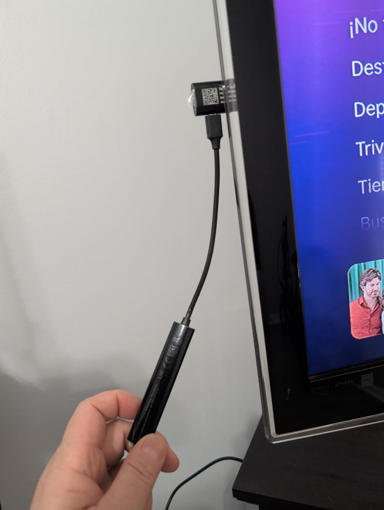 Roku Streaming Stick 4K - HDR & Dolby Vision Roku Streaming Device for TV with Voice Remote & Long-Range Wi-Fi - Free & Live TV - Customer Photo 2