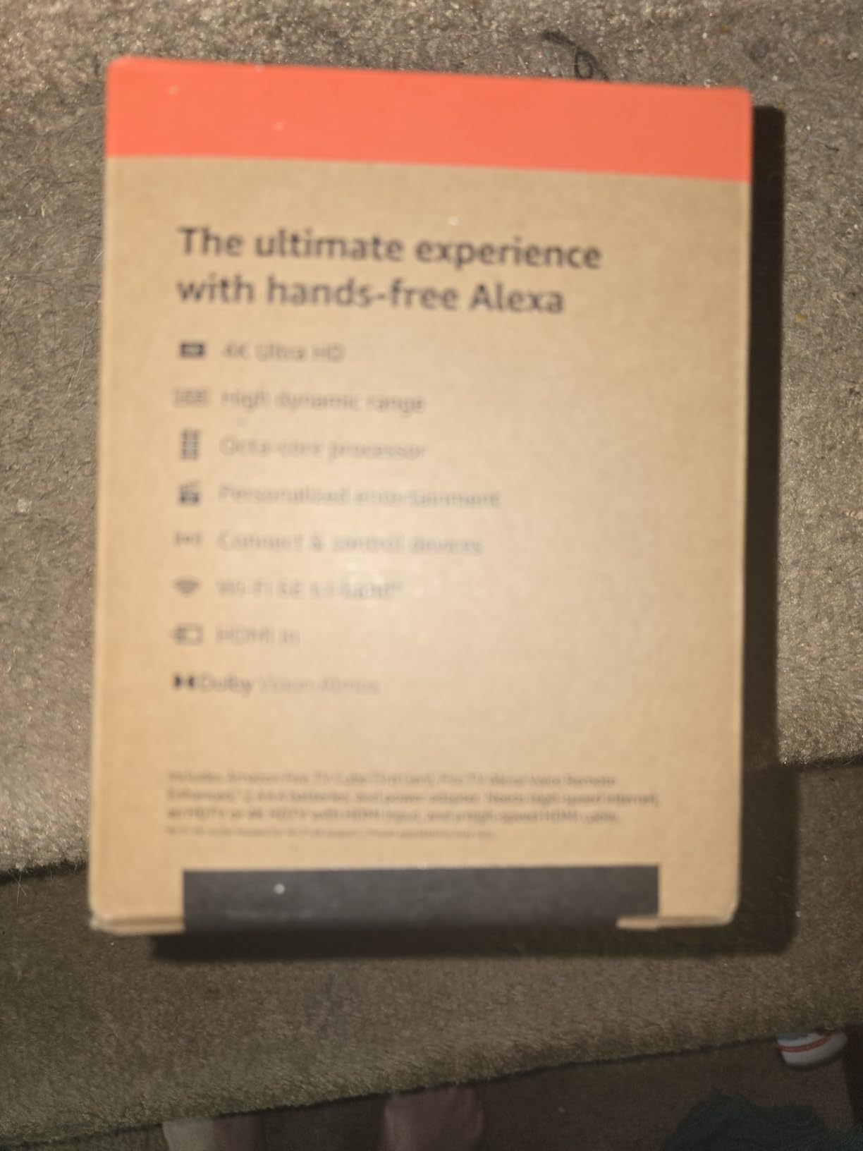 Amazon Fire TV Cube, with AI-powered Fire TV Search, Hands-free streaming device with Alexa, Wi-Fi 6E, 4K Ultra HD - Customer Photo 1