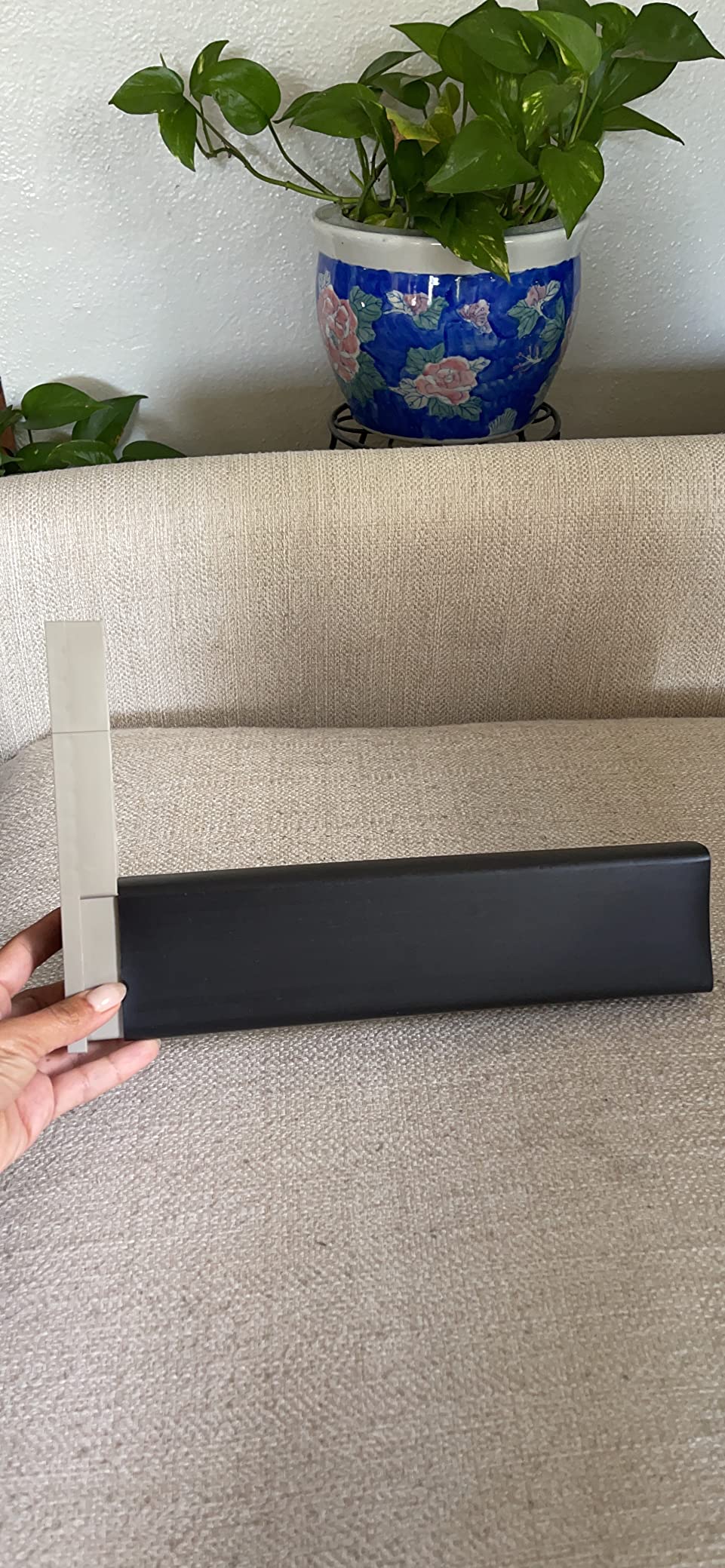 Wall Drain Pro Universal Retaining Wall Block Drain 3-Pack (Grey) - Customer Photo 2