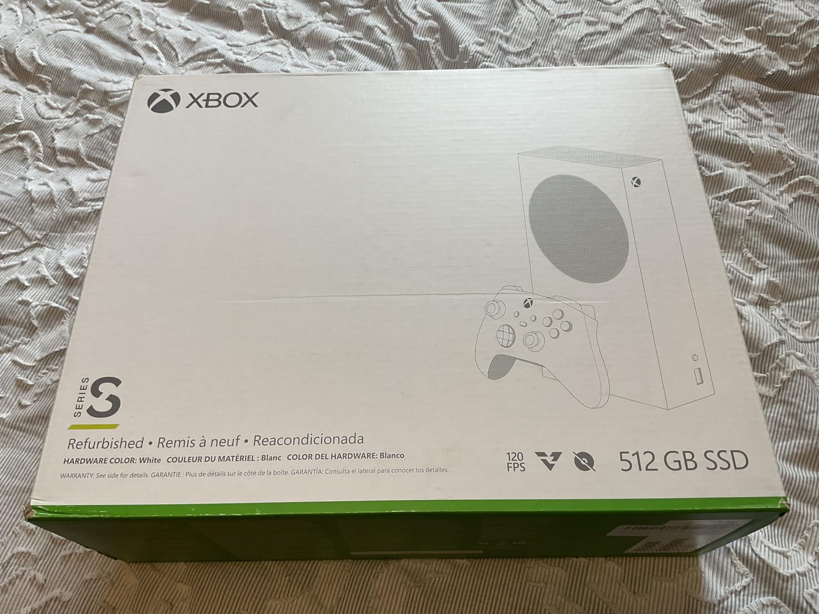 Microsoft Xbox Series S 512GB Game All-Digital Console + 1 Xbox Wireless1 Controller, White - 1440p Gaming Resolution, 4K Streaming Media Playback, WiFi (Renewed) Customer Review Microsoft Xbox Series S 512GB Game All-Digital Console + 1 Xbox Wireless1 Controller, White - 1440p Gaming Resolution, 4K Streaming Media Playback, WiFi (Renewed) - Customer Photo 2