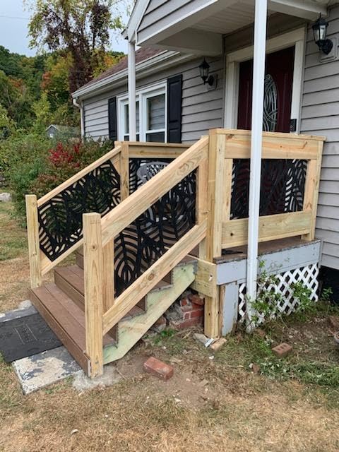 2'x4' Sanibel Decorative Screen, Black - Customer Photo 2