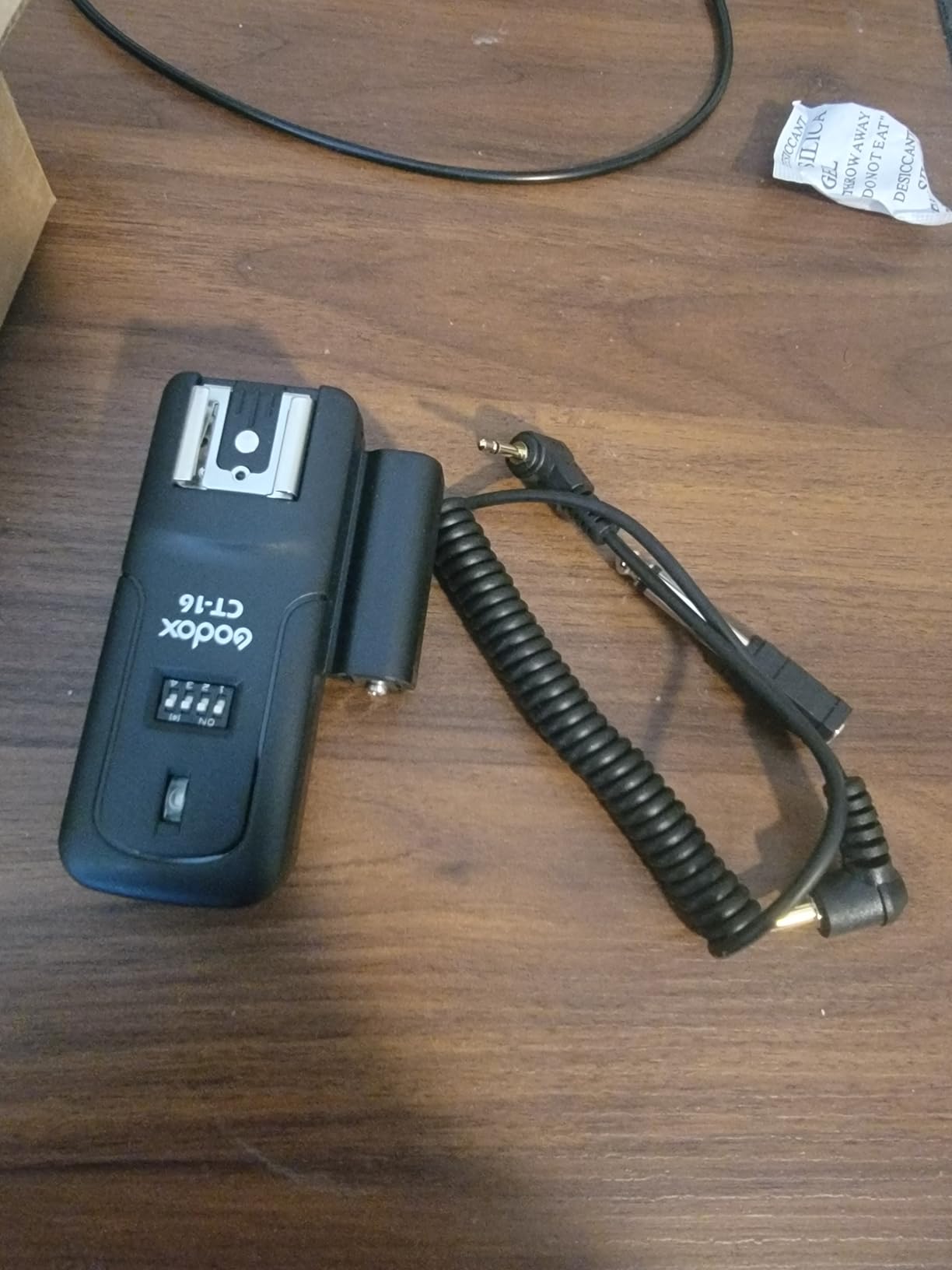 Godox CT-16 Wireless Radio Flash Trigger Receiver Kit,Fit Compatible for Canon Nikon Pentax DSLR Camera Studio 3 in 1 Flash Transmitter and Receiver Customer Review Godox CT-16 Wireless Radio Flash Trigger Receiver Kit,Fit Compatible for Canon Nikon Pentax DSLR Camera Studio 3 in 1 Flash Transmitter and Receiver - Customer Photo 2