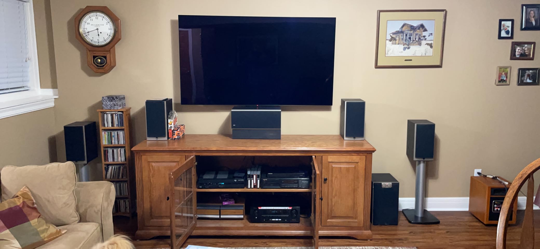 Denon AVR-X1700H 7.2 Channel AV Receiver - 80W/Channel, Advanced 8K HDMI Video w/eARC, Dolby Atmos, DTS:X, Built-in HEOS, Amazon Alexa Voice Control - Customer Photo 2