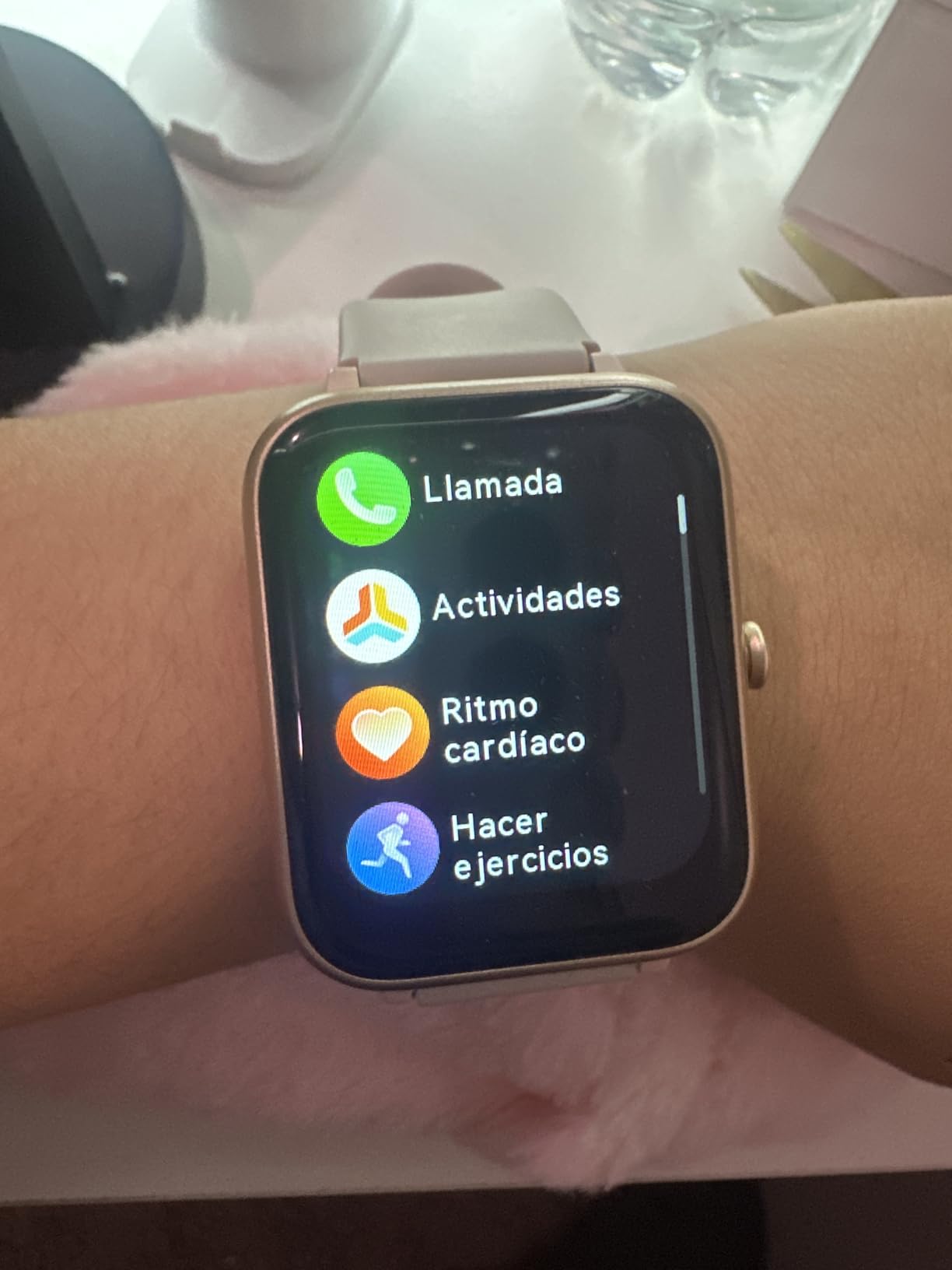 GRV Smart Watch for iOS and Android Phones (Answer/Make Calls), Watches for Men Women IP68 Waterproof Smartwatch Fitness Tracker Watch with Heart Rate/Sleep Monitor Steps Calories Counter (Black) - Customer Photo 2