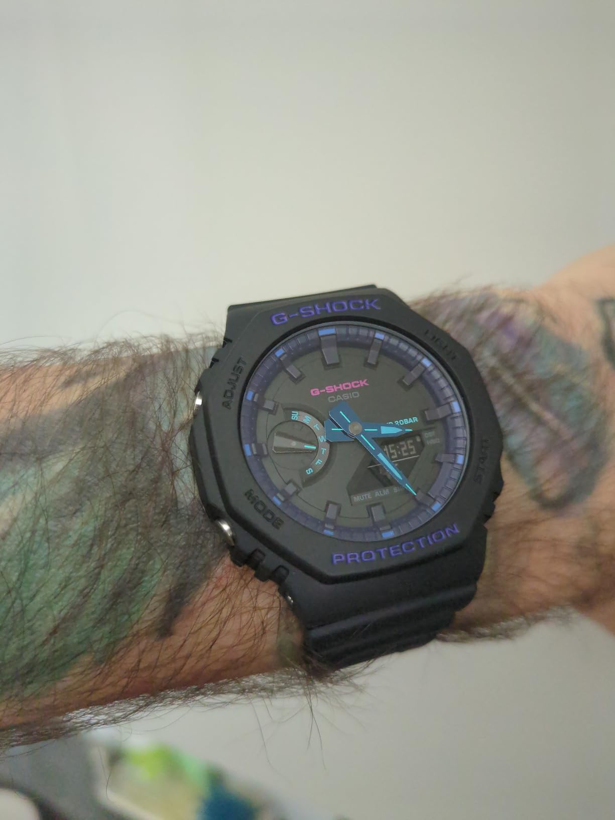 G-Shock GA2100VB-1A Black One Size - Customer Photo 2