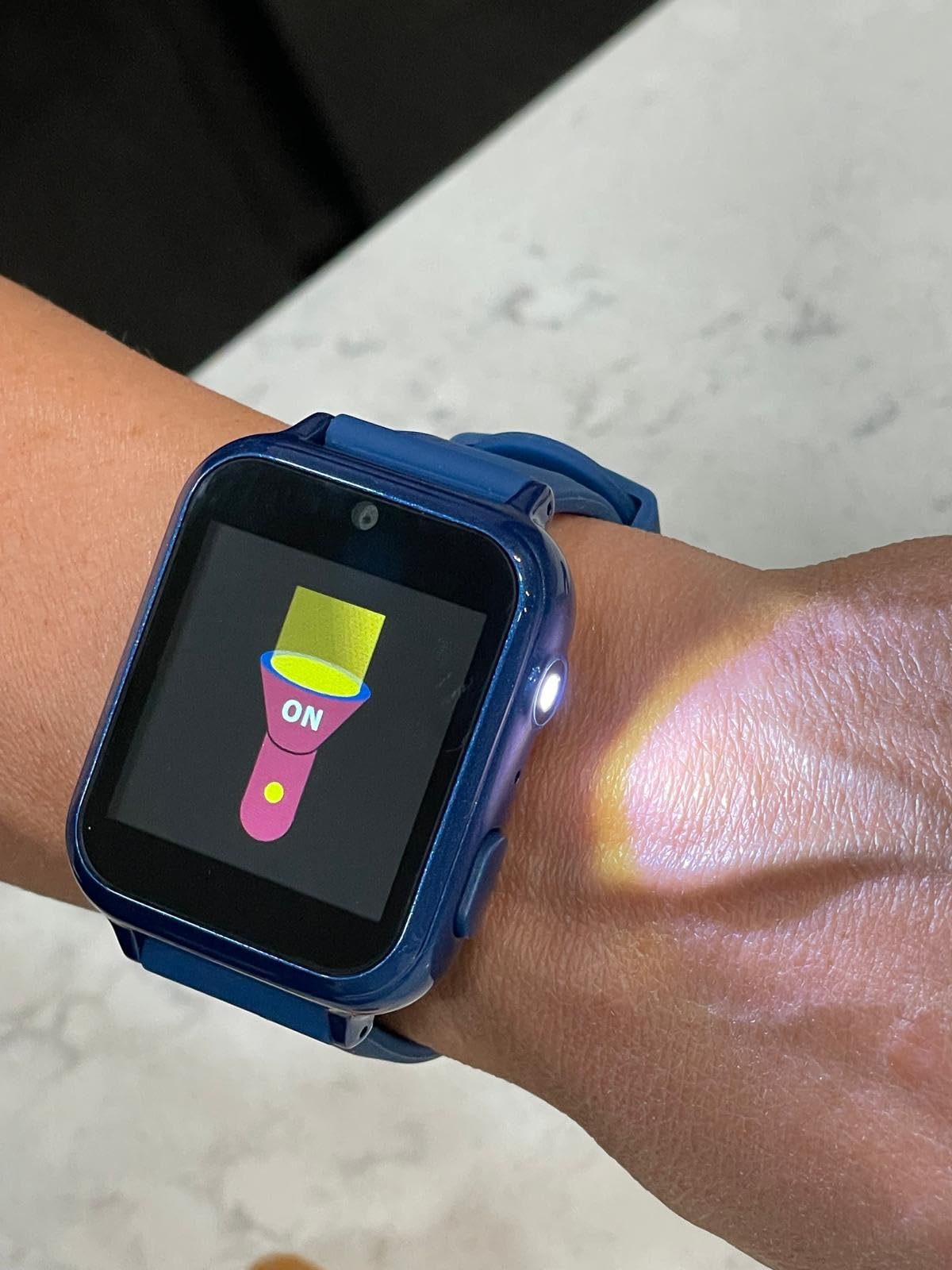 Phyulls Smart Watch for Kids, Smart Watch Toys with 39 Games Camera Video Recorder Music Alarm Calculator Calendar Flashlight Stopwatch Pedometer Gift Toys for 3-12 Years Old Boys and Girls (Black) - Customer Photo 1