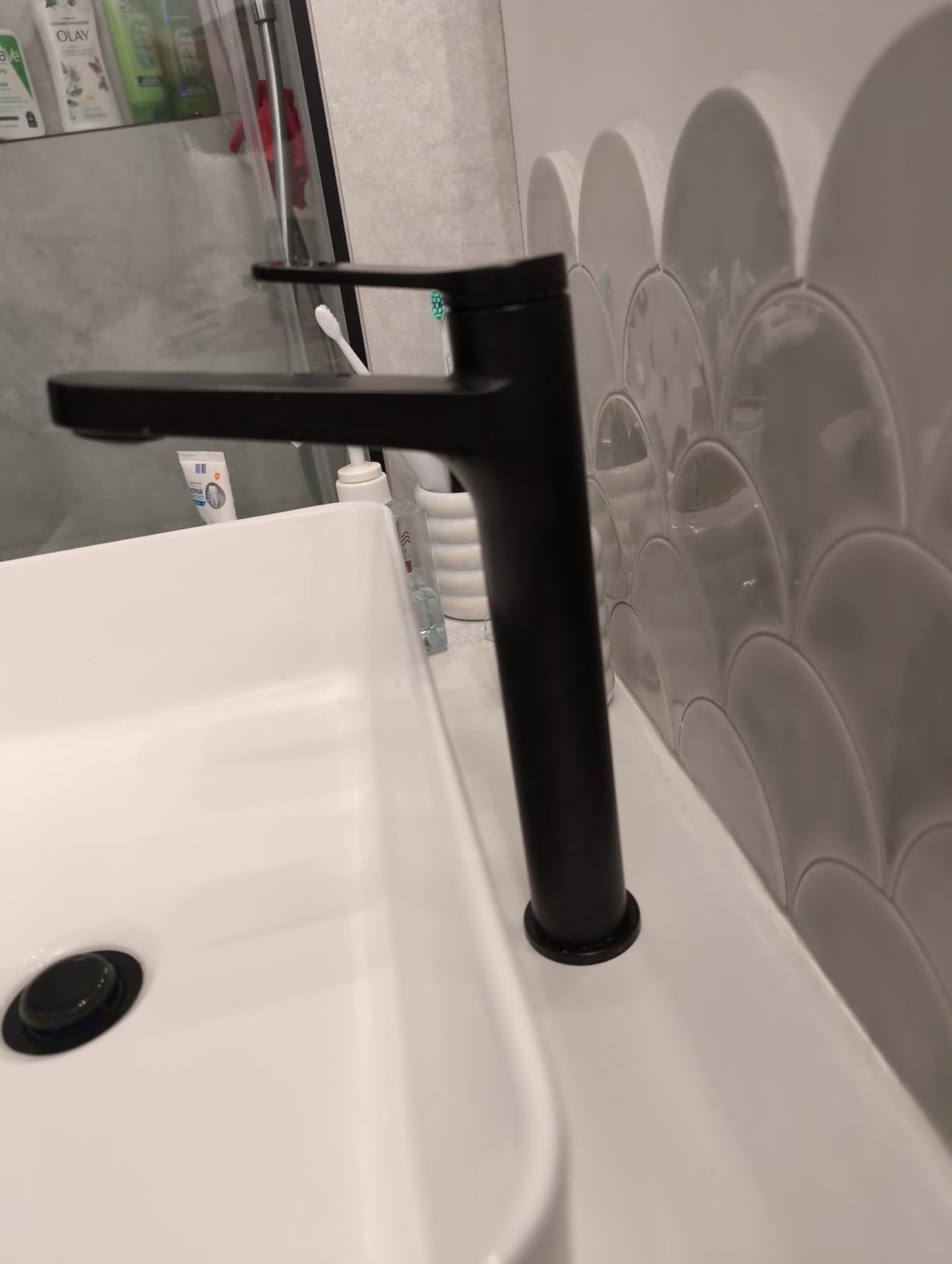 KRAUS Indy Touchless Sensor Bathroom Faucet with Control Box and Temperature Mixer in Spot Free Stainless Steel, KSB-10001SFS - Customer Photo 1