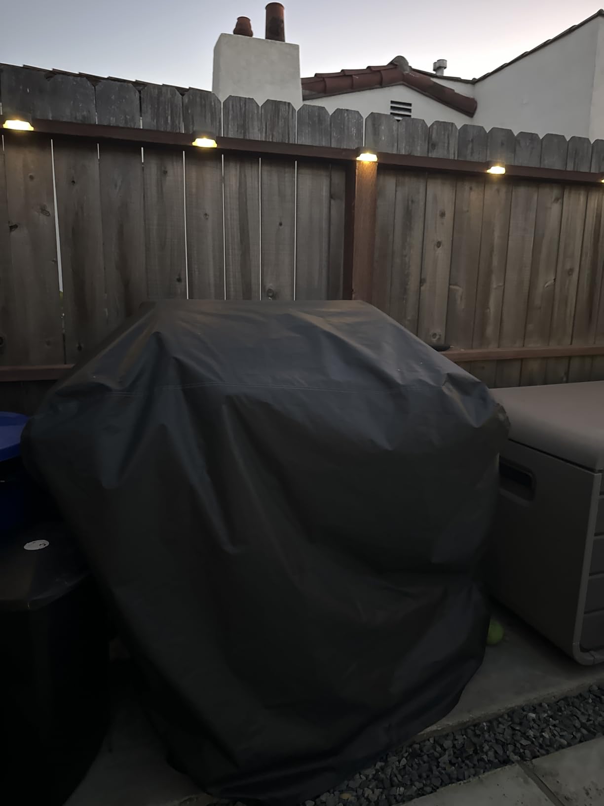 Aoretic Grill Cover, 58 inch BBQ Gas Grill Cover for Outdoor Grill, Charbroil Grill Cover Barbecue Waterproof, Anti-UV for Weber Char-Broil Monument, Dyna-glo Nexgrill Spun Polyester - Customer Photo 1