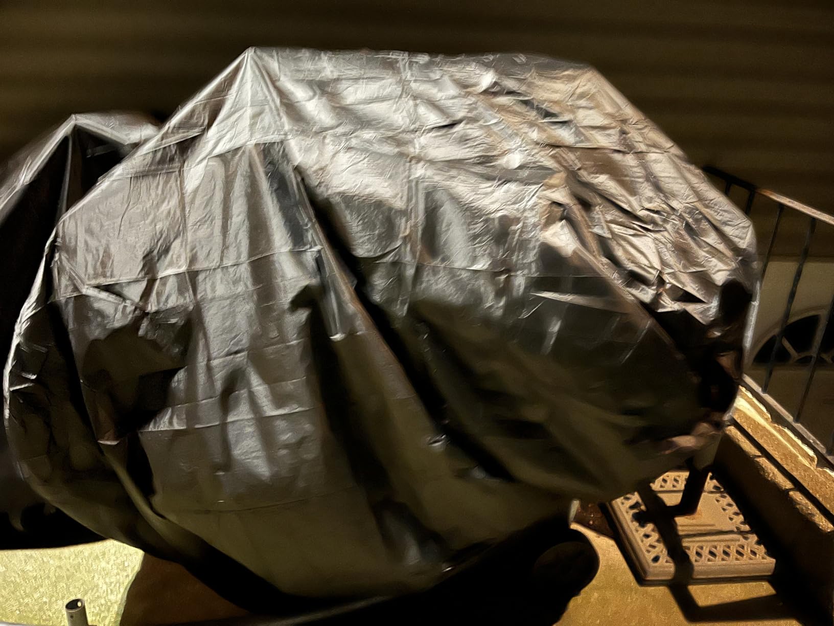 Aoretic Grill Cover, 58 inch BBQ Gas Grill Cover for Outdoor Grill, Charbroil Grill Cover Barbecue Waterproof, Anti-UV for Weber Char-Broil Monument, Dyna-glo Nexgrill Spun Polyester - Customer Photo 2