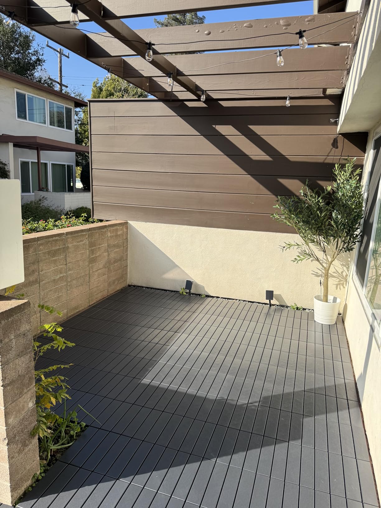 Goovilla Plastic Interlocking Deck Tiles, 9 Pack , 12 Goovilla Plastic Interlocking Deck Tiles, 9 Pack , 12