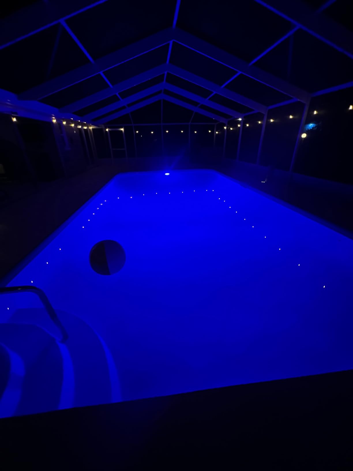 HQUA PN01DC LED Inground Pool Lighting System RGBW Color Change 10 Inch 50W, Remote/App Control, 120V AC, 100 Feet Cord Customer Review HQUA PN01DC LED Inground Pool Lighting System RGBW Color Change 10 Inch 50W, Remote/App Control, 120V AC, 100 Feet Cord - Customer Photo 2