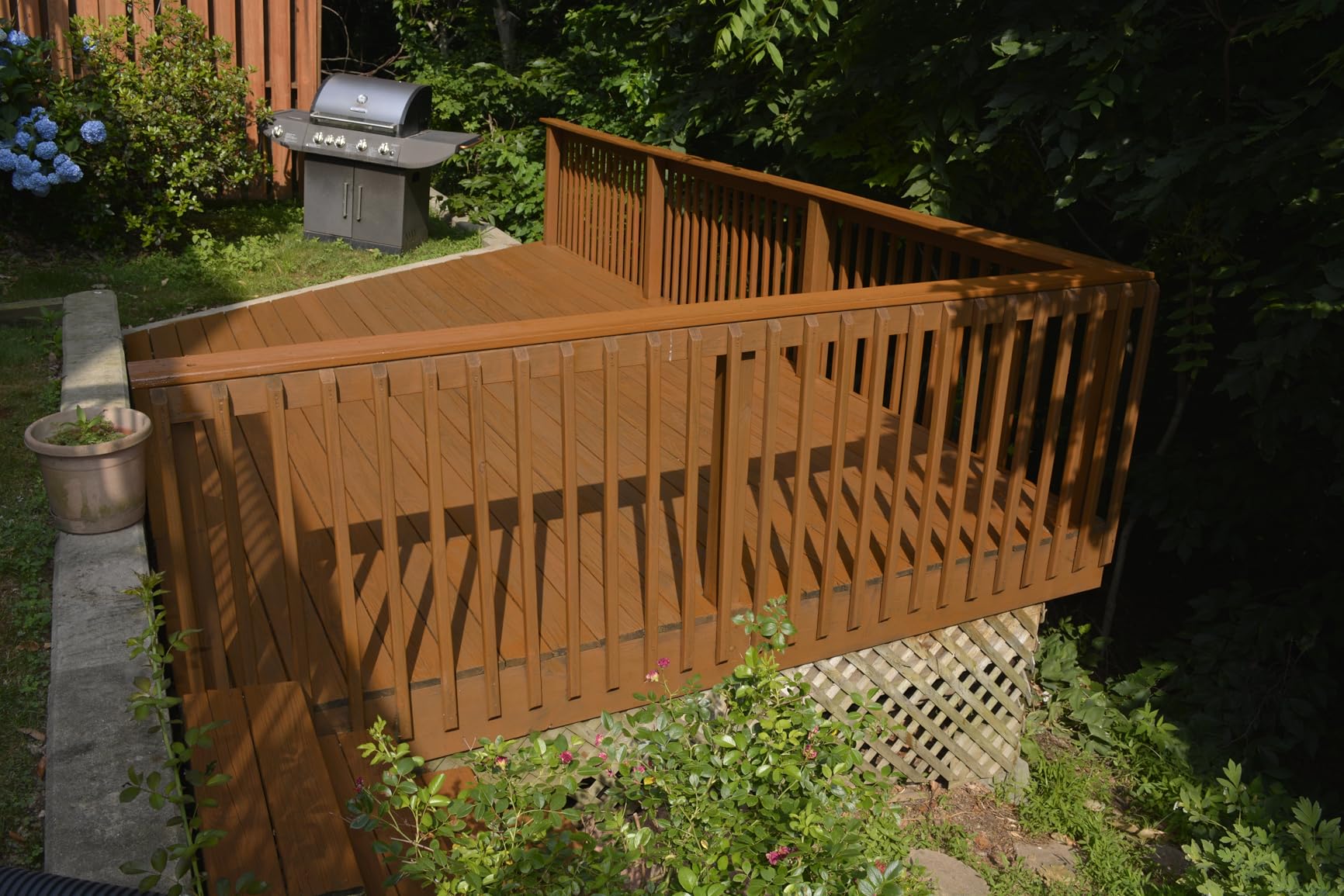 Armstrong-Clark Armstrong Clark Deck and Wood Stain (1 Gallons, Cedar Semi-Transparent), Armstrong_Clark_Stain - Customer Photo 1