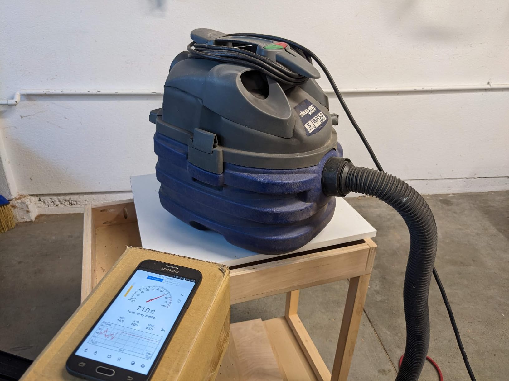 WEN Woodworking Dust Collector, 7.4-Amp Induction Motor with 15-Gallon Bag, Mobile Base, and Optional Wall Mount (DC3474) - Customer Photo 1