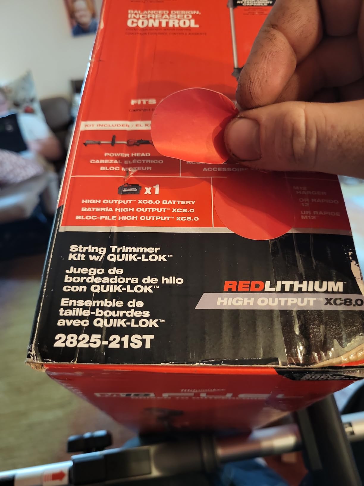 Milwaukee M18 FUEL 18-Volt Lithium-Ion Brushless Cordless String Trimmer with Attachment Capability (Tool-Only) - 2825-20ST - Customer Photo 1