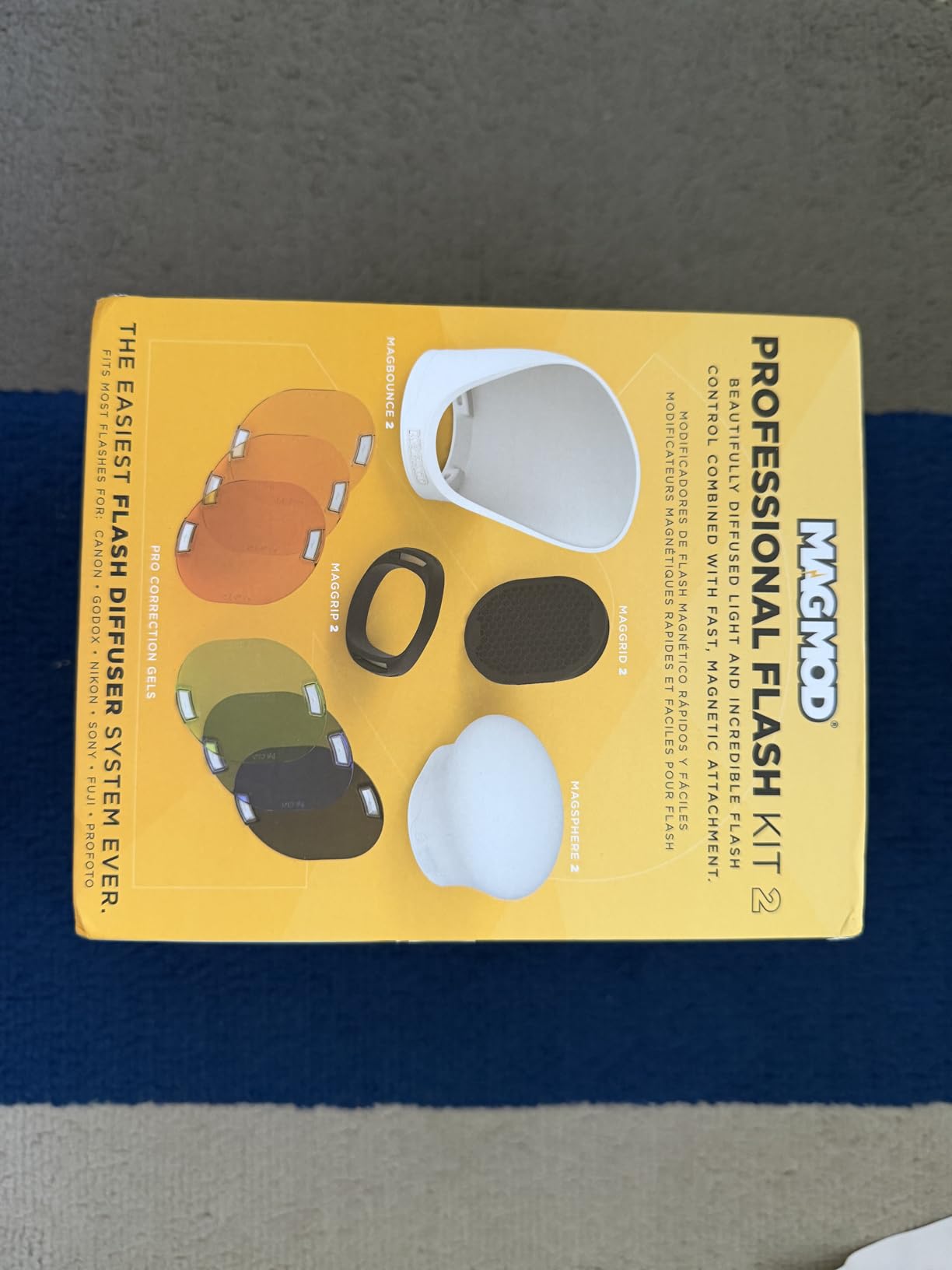 MagMod Professional Flash Kit 2, Photography Lighting Flash Diffuser Set, Magnetic Light Diffuser Attachments, Lightweight MagMod Modifiers, Superior Light Control Customer Review MagMod Professional Flash Kit 2, Photography Lighting Flash Diffuser Set, Magnetic Light Diffuser Attachments, Lightweight MagMod Modifiers, Superior Light Control - Customer Photo 1