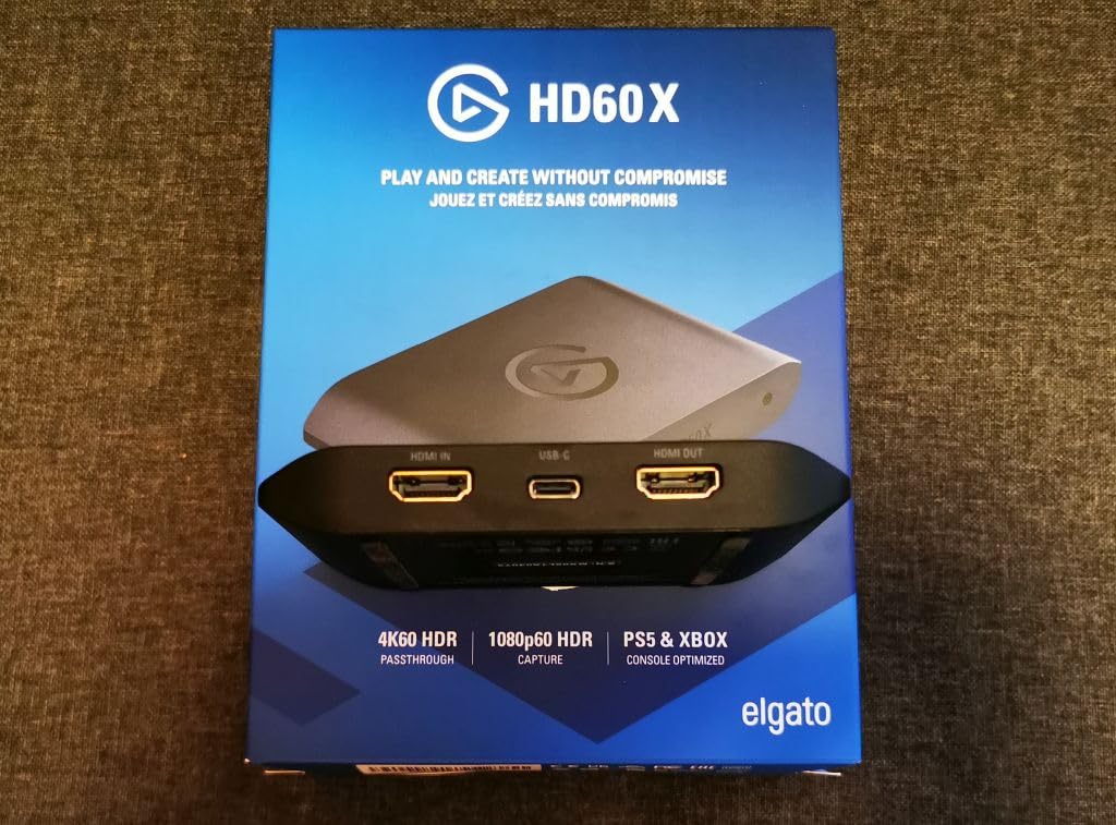 Elgato HD60 X - Stream and Record in 1080p60 HDR10 or 4K30 with Ultra-low Latency on PS5|Pro, PS4|Pro, Xbox Series X/S, Xbox One X|S, Nintendo Switch 2, in OBS and More, Works with PC and Mac - Customer Photo 2