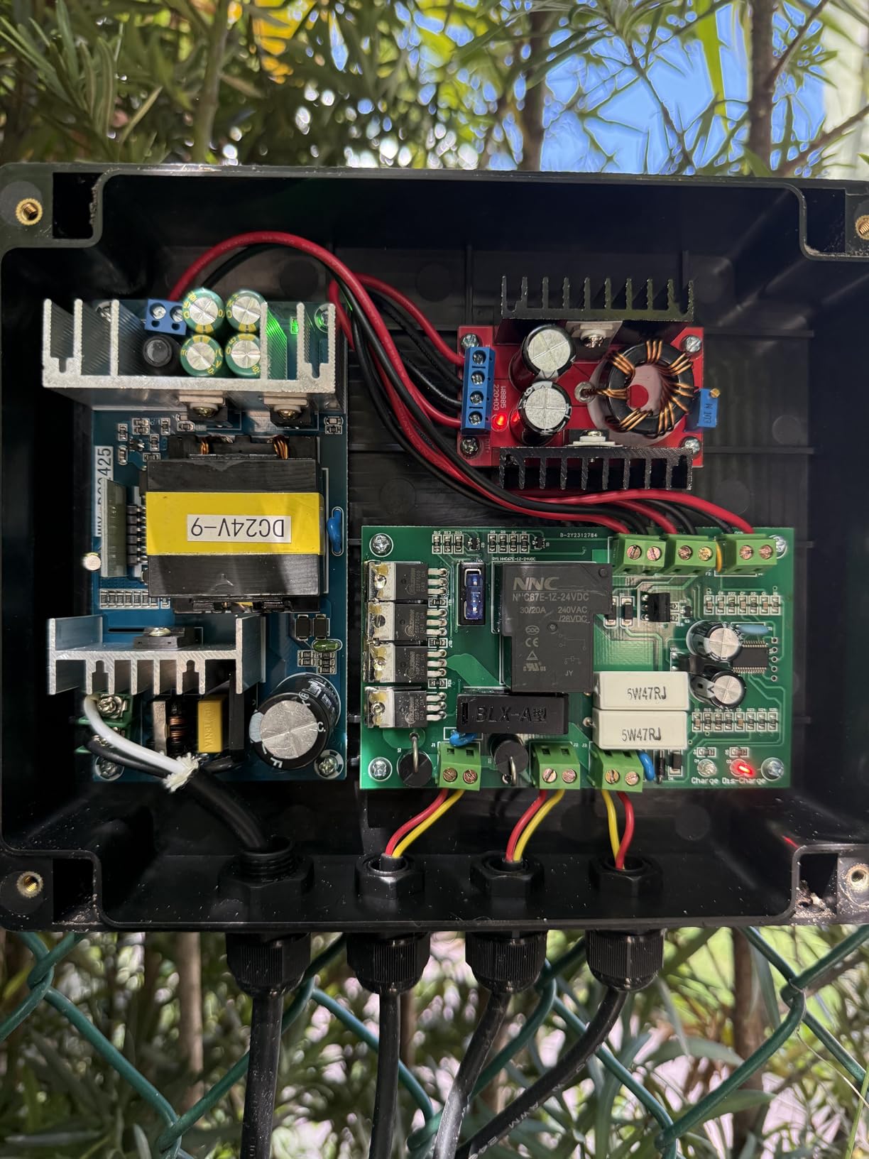 TOPENS JY9132 Automatic Gate Opener for Super Heavy Duty Dual Swing Gates Up to 20ft per Arm, Commercial Double Swing Gate Operator AC Powered with Remote Control Kit Solar Compatible customer photo 1