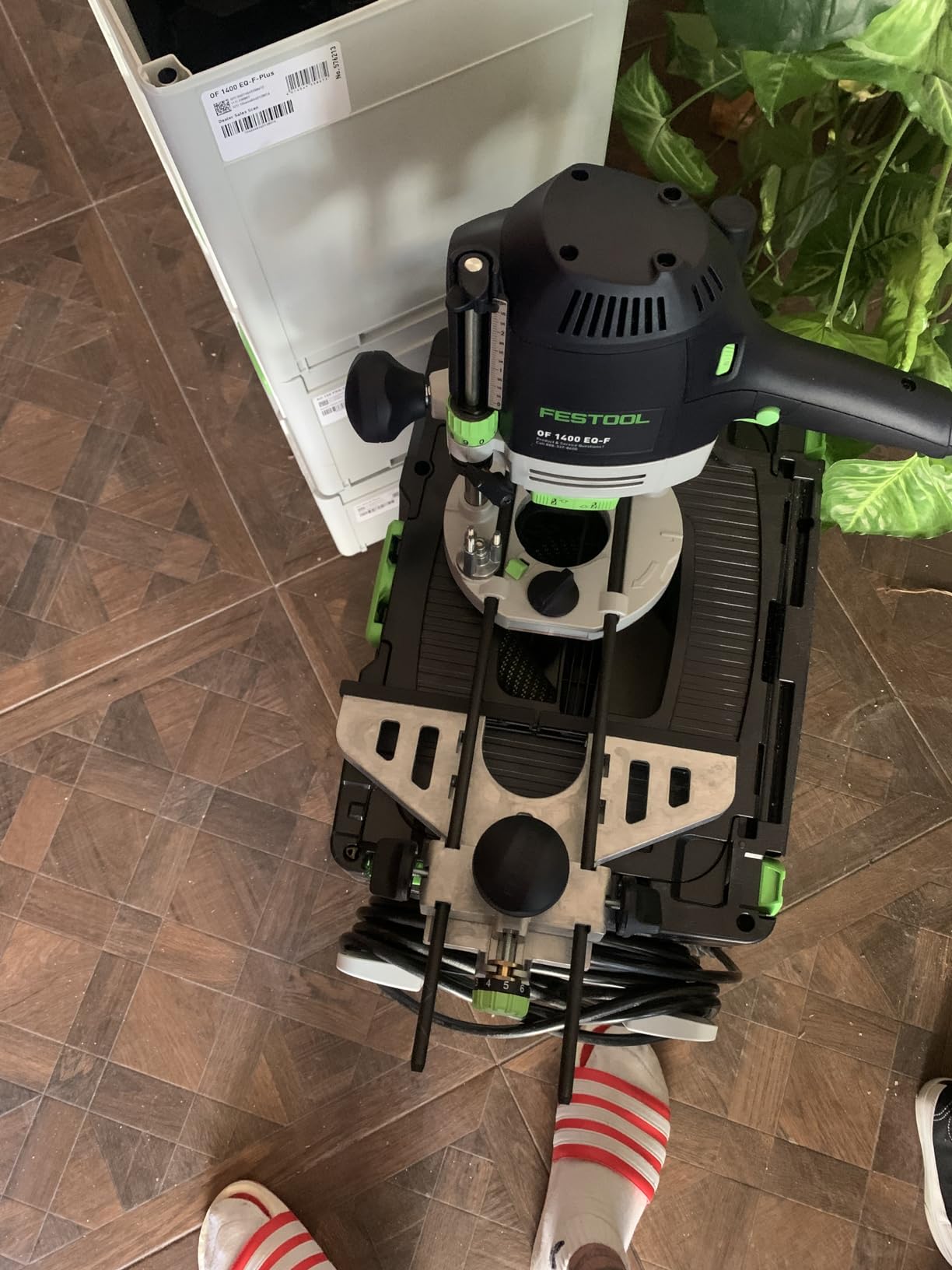 Festool 576213 Plunge Router OF 1400 EQ-F-Plus - Customer Photo 2