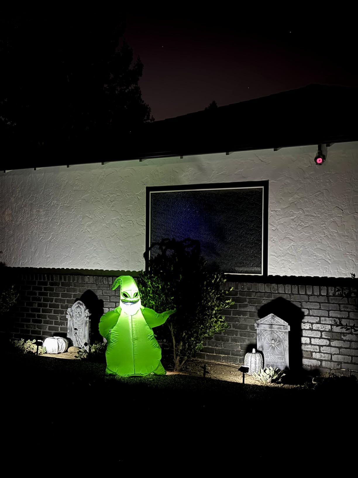 NYMPHY Solar Lights Outdoor Waterproof IP68, 56 LED 3 Lighting Modes Solar Powered Garden Yard Spot Solar Lights for Outside Landscape- 4 Pack (Cool White) - Customer Photo 2