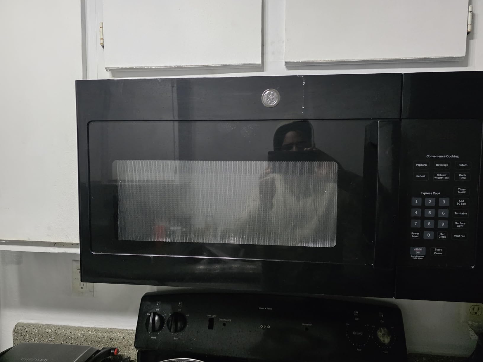GE JVM3160RFSS 1.6 Cu. Ft. Over-the-Range Microwave Oven Stainless Steel - Customer Photo 2