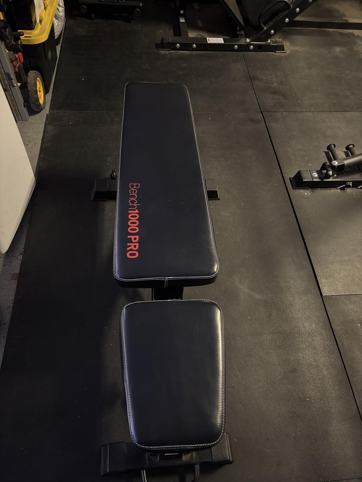 Keppi 1200LB Weight Bench, Heavy Duty Bench1000 PRO Adjustable Workout Bench Press Set for Home Gym Strength Training, Removable Foot Catch for Incline Flat Decline Sit Up Bench for Full Body Fitness - Customer Photo 1