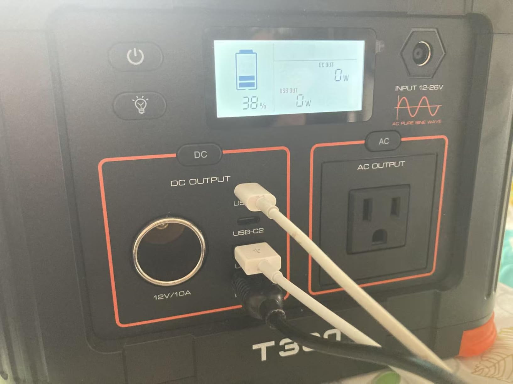 Portable Power Station 300W, GRECELL 230.88Wh Solar Generator with 60W USB-C PD Output, 110V Pure Sine Wave AC Outlet Backup Lithium Battery - Customer Photo 2