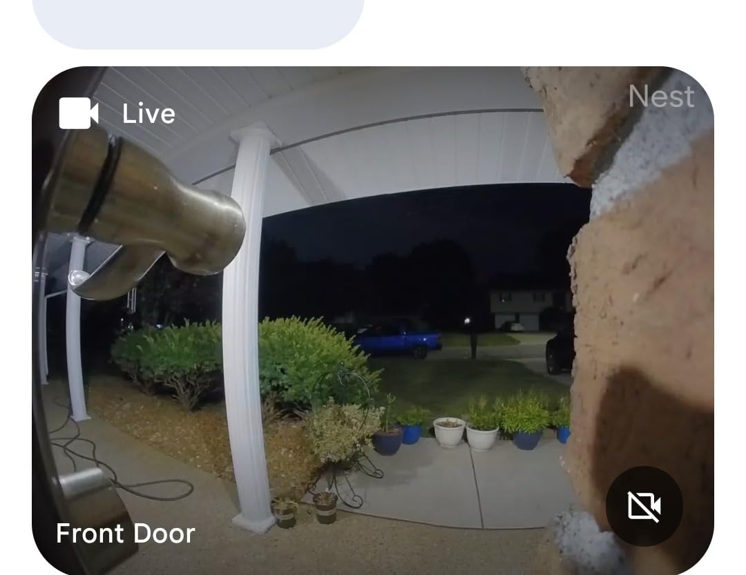 Google indoor Nest Video Doorbell Camera 720p Wired (Renewed) - Customer Photo 2