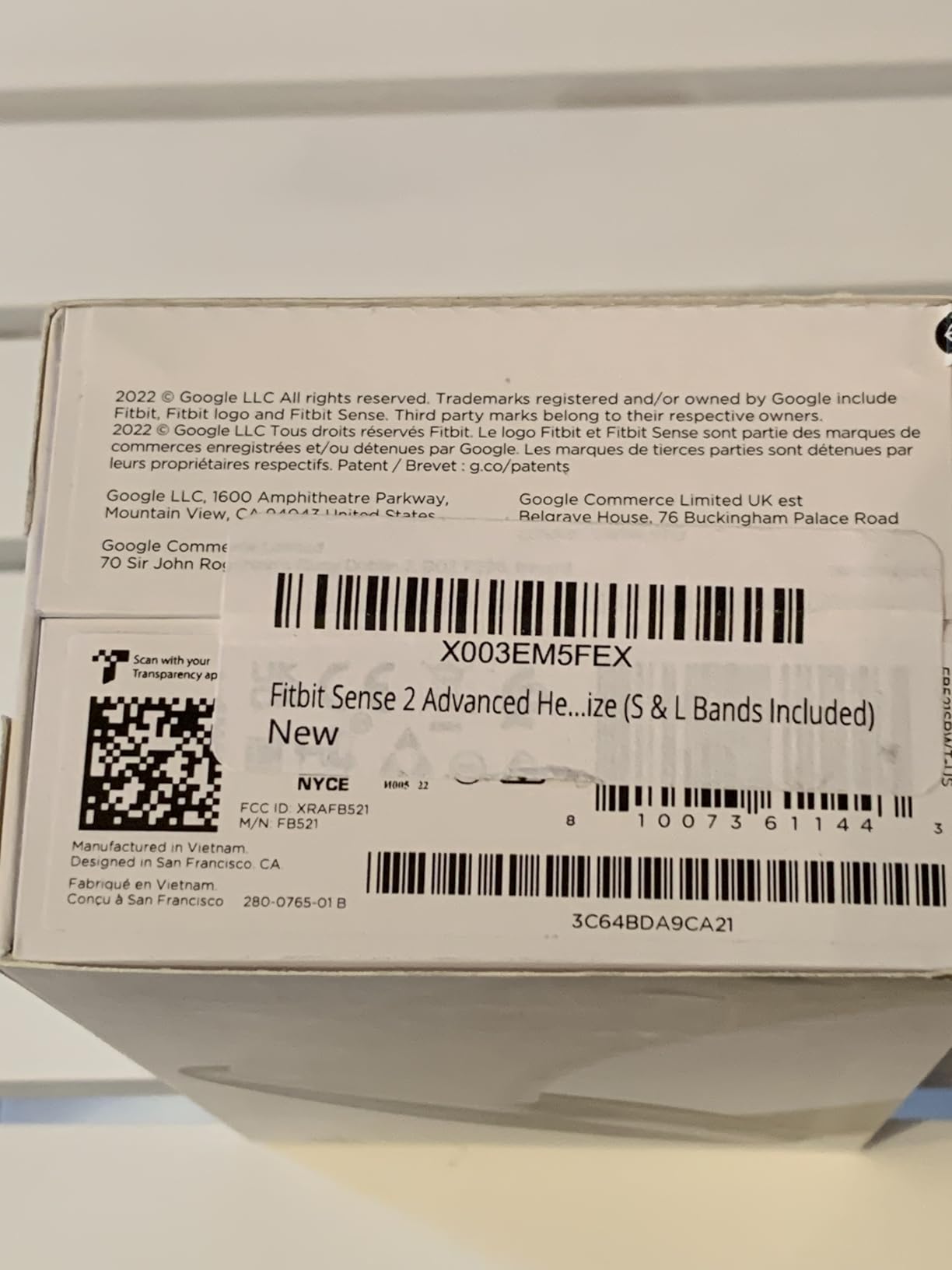 Fitbit Sense 2 Advanced Health and Fitness Smartwatch with Tools to Manage Stress and Sleep, ECG App, SpO2, 24/7 Heart Rate and GPS, Shadow Grey/Graphite, One Size (S & L Bands Included) Customer Review Fitbit Sense 2 Advanced Health and Fitness Smartwatch with Tools to Manage Stress and Sleep, ECG App, SpO2, 24/7 Heart Rate and GPS, Shadow Grey/Graphite, One Size (S & L Bands Included) - Customer Photo 2