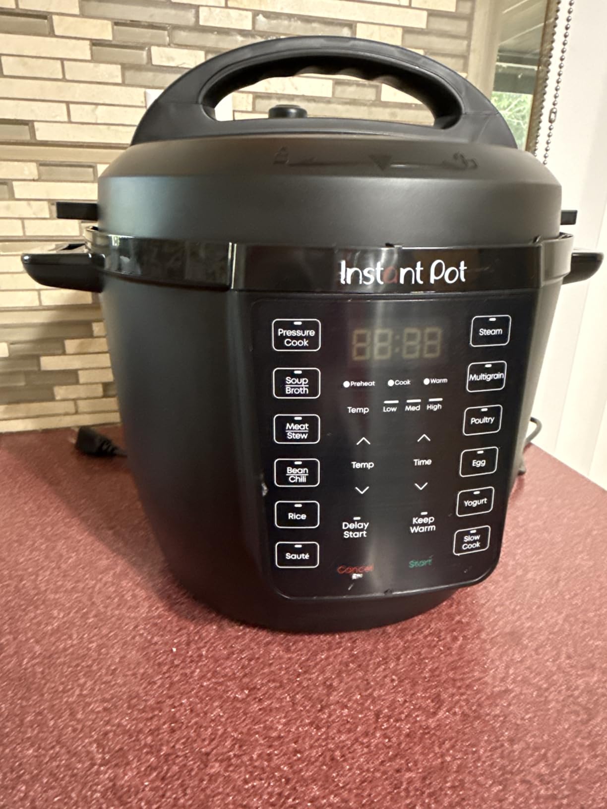 Instant Pot 6QT RIO 7-in-1 Multi-Cooker, Pressure Cooker, Slow cook, Sauté, Steam, Rice Maker, Yogurt, & Warmer, Black, 6 Quarts Customer Review Instant Pot 6QT RIO 7-in-1 Multi-Cooker, Pressure Cooker, Slow cook, Sauté, Steam, Rice Maker, Yogurt, & Warmer, Black, 6 Quarts - Customer Photo 1