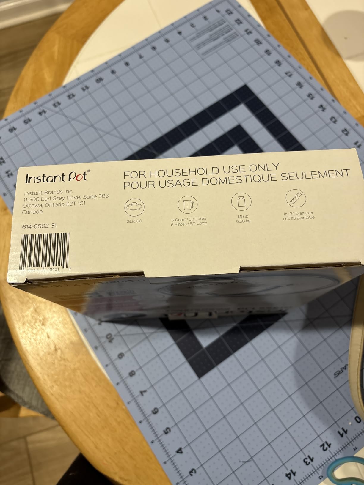 Instant Pot 6QT RIO 7-in-1 Multi-Cooker, Pressure Cooker, Slow cook, Sauté, Steam, Rice Maker, Yogurt, & Warmer, Black, 6 Quarts - Customer Photo 2