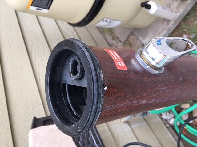 Game 85001-BB Luxury Solar Outdoor Shower, Brushed Gold and Black - Customer Photo 2