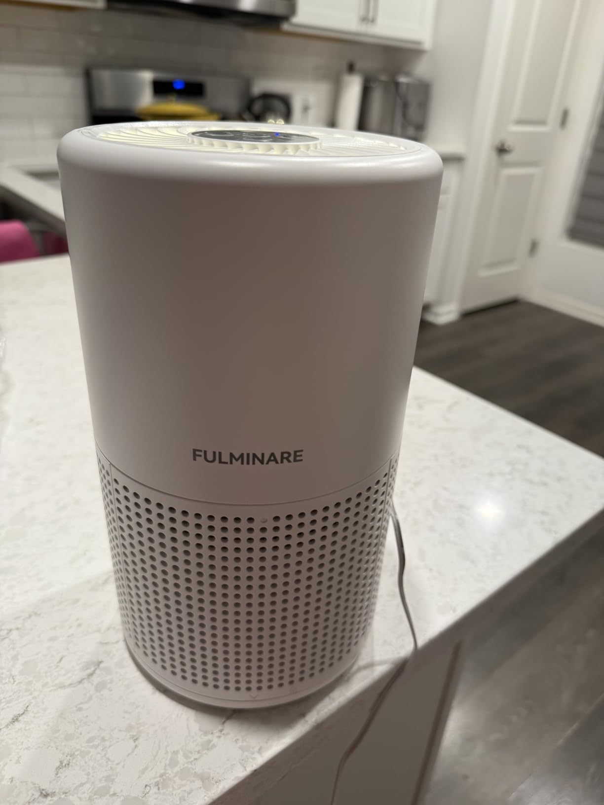 Air Purifiers for Bedroom, FULMINARE H13 True HEPA Air Filter, Quiet Air Cleaner With Night Light,Portable Small Air Purifier for Home, Office, Living Room - Customer Photo 2