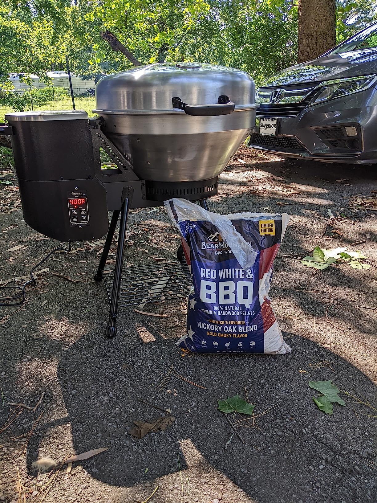 recteq Pellet Grill RT-B380 Bullseye, BBQ, Outdoor, and Electric Pellet Smoker Grill, Electric Smokers, Uses 100% Wood Pellets for Ribs, Brisket, Chicken, Sear, Smoke Customer Review recteq Pellet Grill RT-B380 Bullseye, BBQ, Outdoor, and Electric Pellet Smoker Grill, Electric Smokers, Uses 100% Wood Pellets for Ribs, Brisket, Chicken, Sear, Smoke - Customer Photo 1