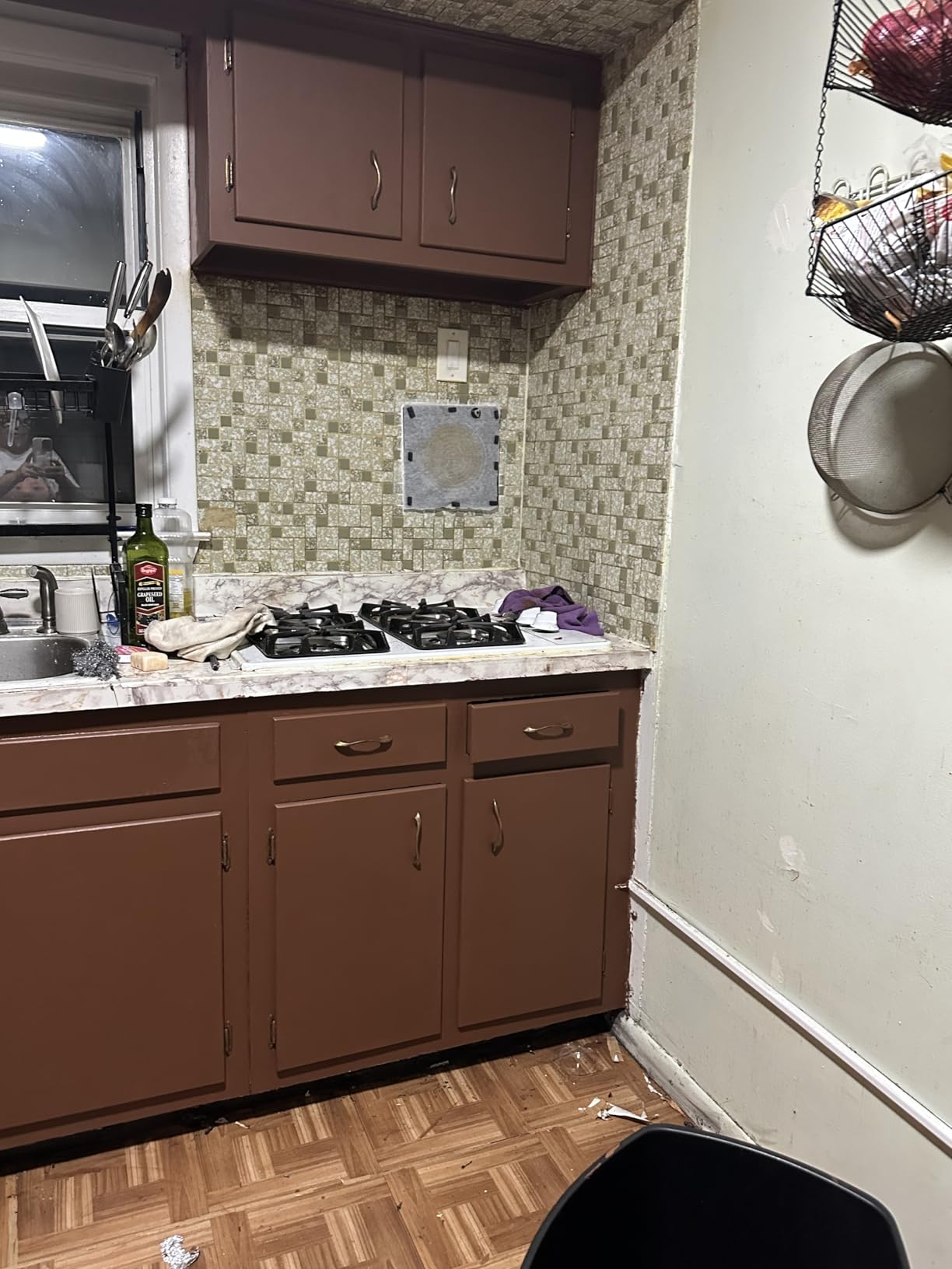 Glidden Total Exterior Paint & Primer All-in-One, Little Bear/Brown, Satin, 1 Gallon - Customer Photo 2