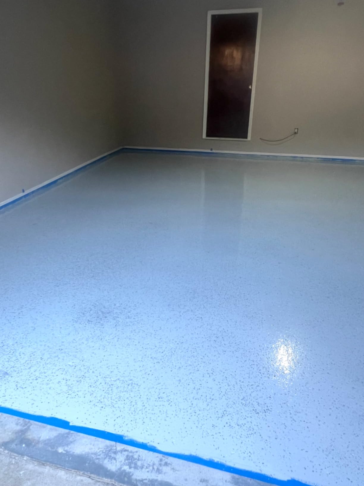 ArmorPoxy Garage Epoxy Floor Kit – 100% Solids - 2 Part Industrial-Grade Coating w/UltraGlaze Topcoat | DIY Slip & Hot Tire Resistant |300 Sq Ft - Medium Gray - 17 pc kit - Customer Photo 1