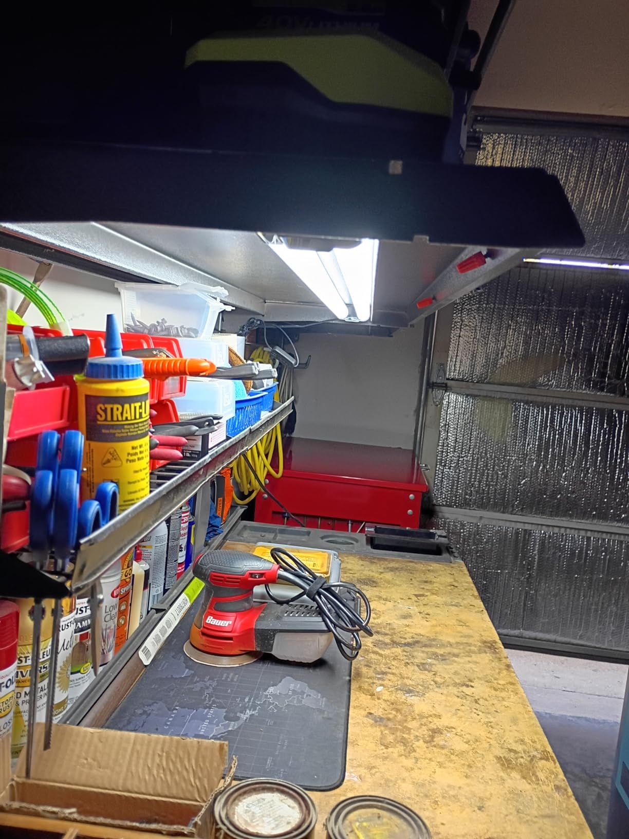 Bbounder 10 Pack Linkable LED Utility Shop Light, 4400 LM, 6500K Cool Daylight, 4 FT Integrated Fixture for Garage, 40W Equivalent 250W, Surface + Suspension Mount, Black Customer Review Bbounder 10 Pack Linkable LED Utility Shop Light, 4400 LM, 6500K Cool Daylight, 4 FT Integrated Fixture for Garage, 40W Equivalent 250W, Surface + Suspension Mount, Black - Customer Photo 5