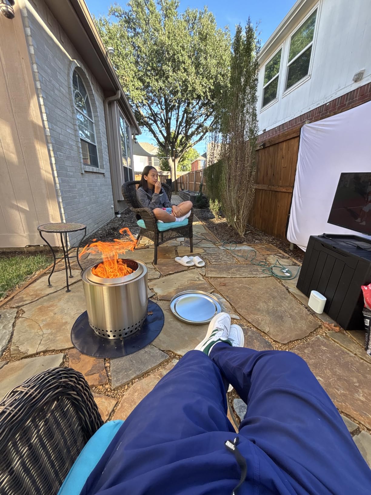 Solo Stove Ranger 2.0 with Stand - 15 Inch Smokeless Portable Fire Pit - Lightweight Outdoor Fireplace with Removable Ash Pan, Stainless Steel, Carry Case Included, Ideal for 2-4 People, 16.5 lbs customer photo 1