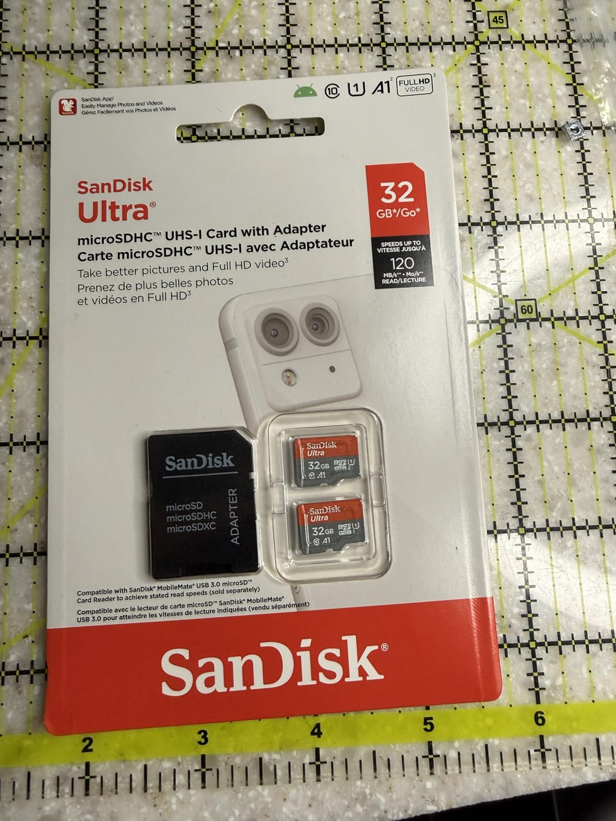 SanDisk 256GB Ultra microSDXC UHS-I Memory Card with Adapter - Up to 150MB/s, C10, U1, Full HD, A1, MicroSD Card - SDSQUAC-256G-GN6MA [New Version] - Customer Photo 1