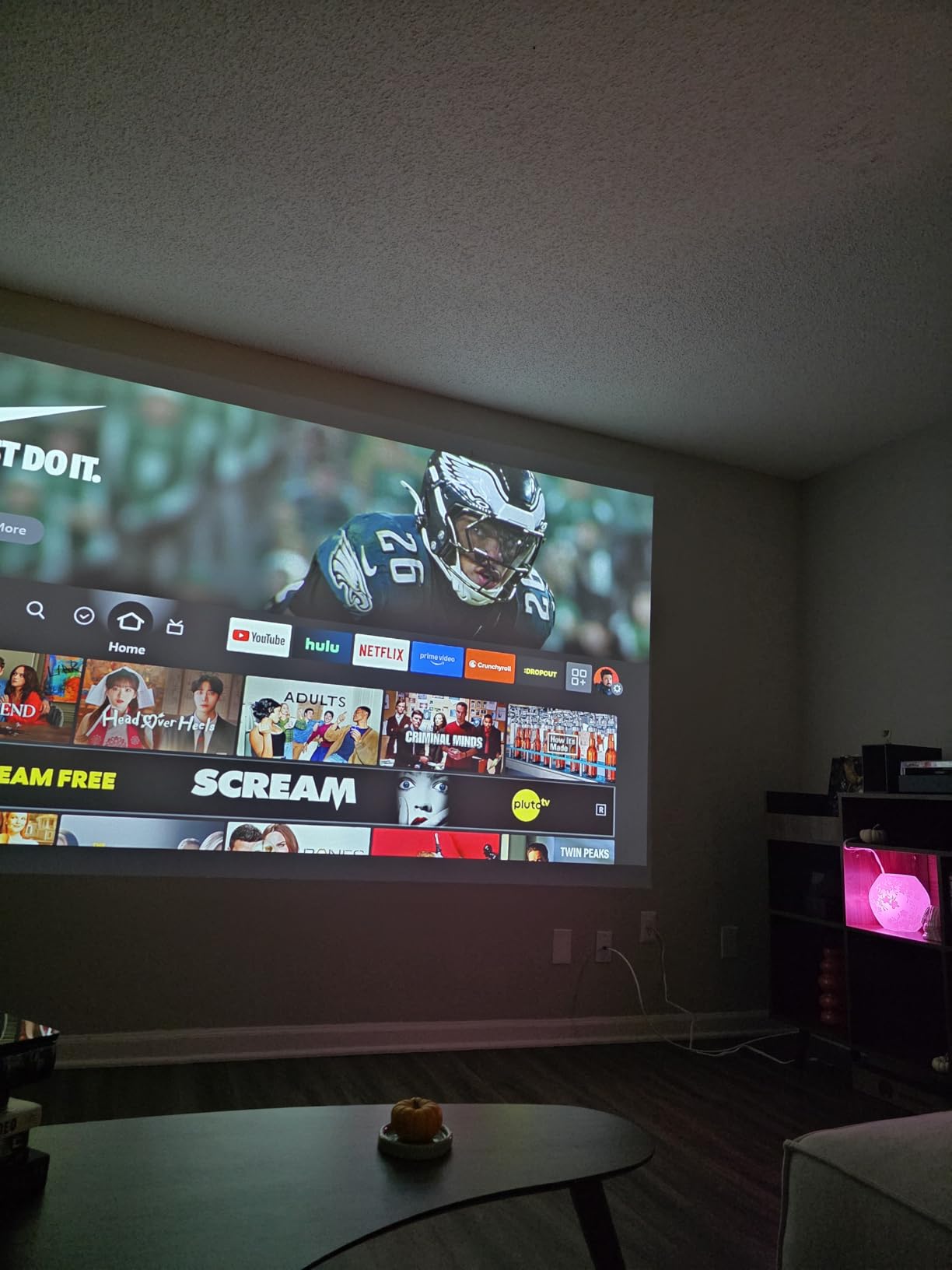 Epson EpiqVision Flex CO-FH02 Full HD 1080p Smart Streaming Portable Projector, 3-Chip 3LCD, 3,000 Lumen Color/White Brightness, Android TV, Bluetooth, 5W Speaker, Home Entertainment - Customer Photo 1