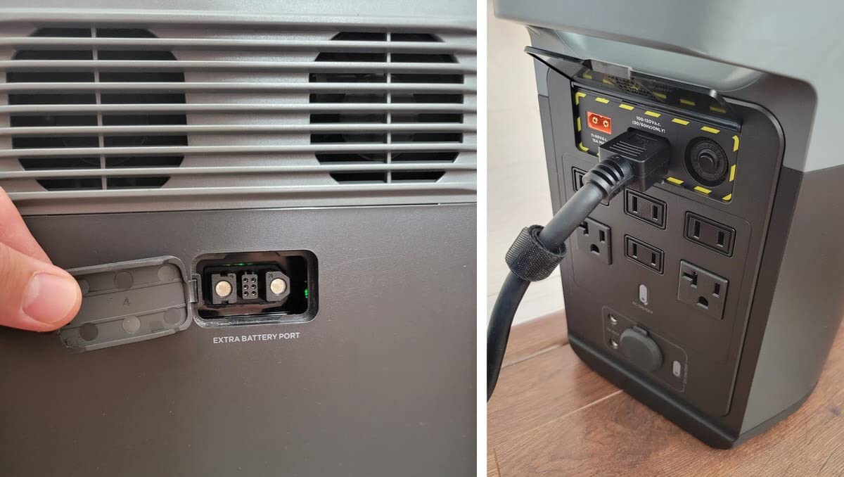 EF ECOFLOW Portable Power Station DELTA 2, 1024Wh LiFePO4 (LFP) Battery, 1800W AC/100W USB-C Output, Solar Generator(Solar Panel Optional) for Home Backup Power, Camping & RVs - Customer Photo 1