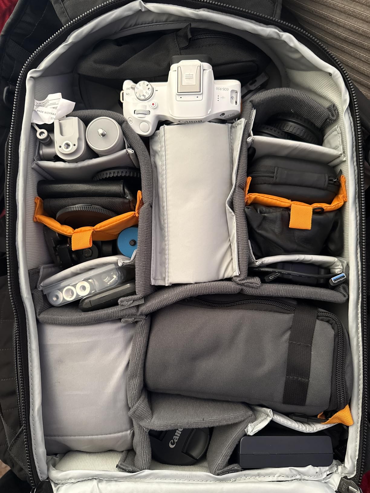 Lowepro ProTactic BP 450 AW 2 Pro 25L Comfortable Recycled and Solution-Dyed Fabrics Modular Backpack with CradleFit Pocket, All Weather Cover, and Utility Waist Belt (Black) - Customer Photo 2