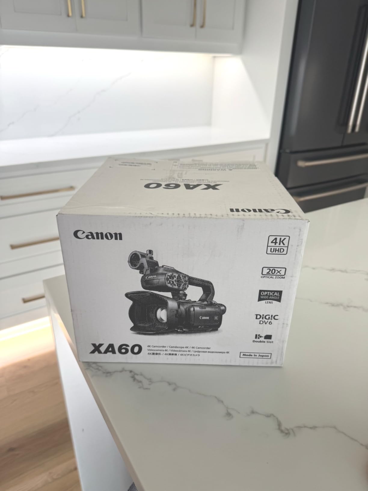 Canon XA60 Professional UHD 4K Camcorder with LCD Touchscreen and 20x Optical Zoom Lens - Customer Photo 1
