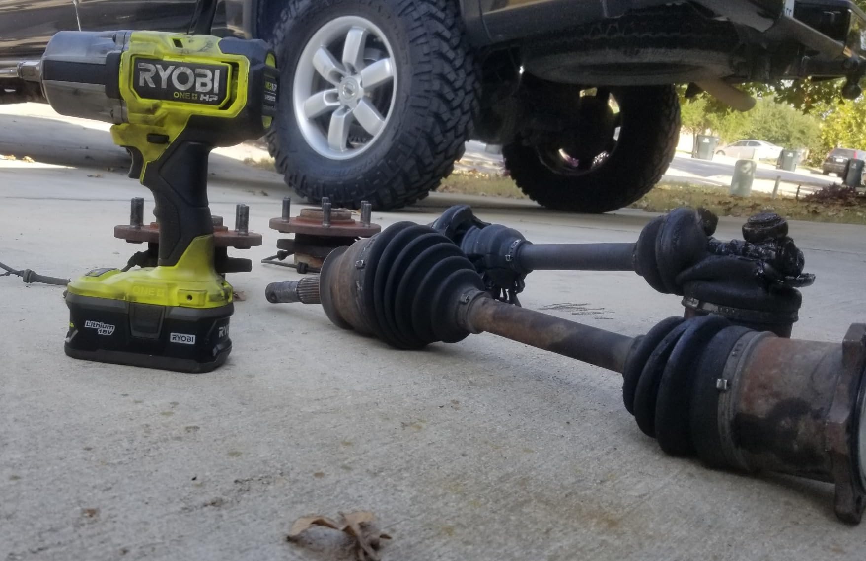 RYOBI ONE+ HP 18V Brushless Cordless 4-Mode 1/2 in. High Torque Impact Wrench (Tool Only) - PBLIW01B - Customer Photo 1