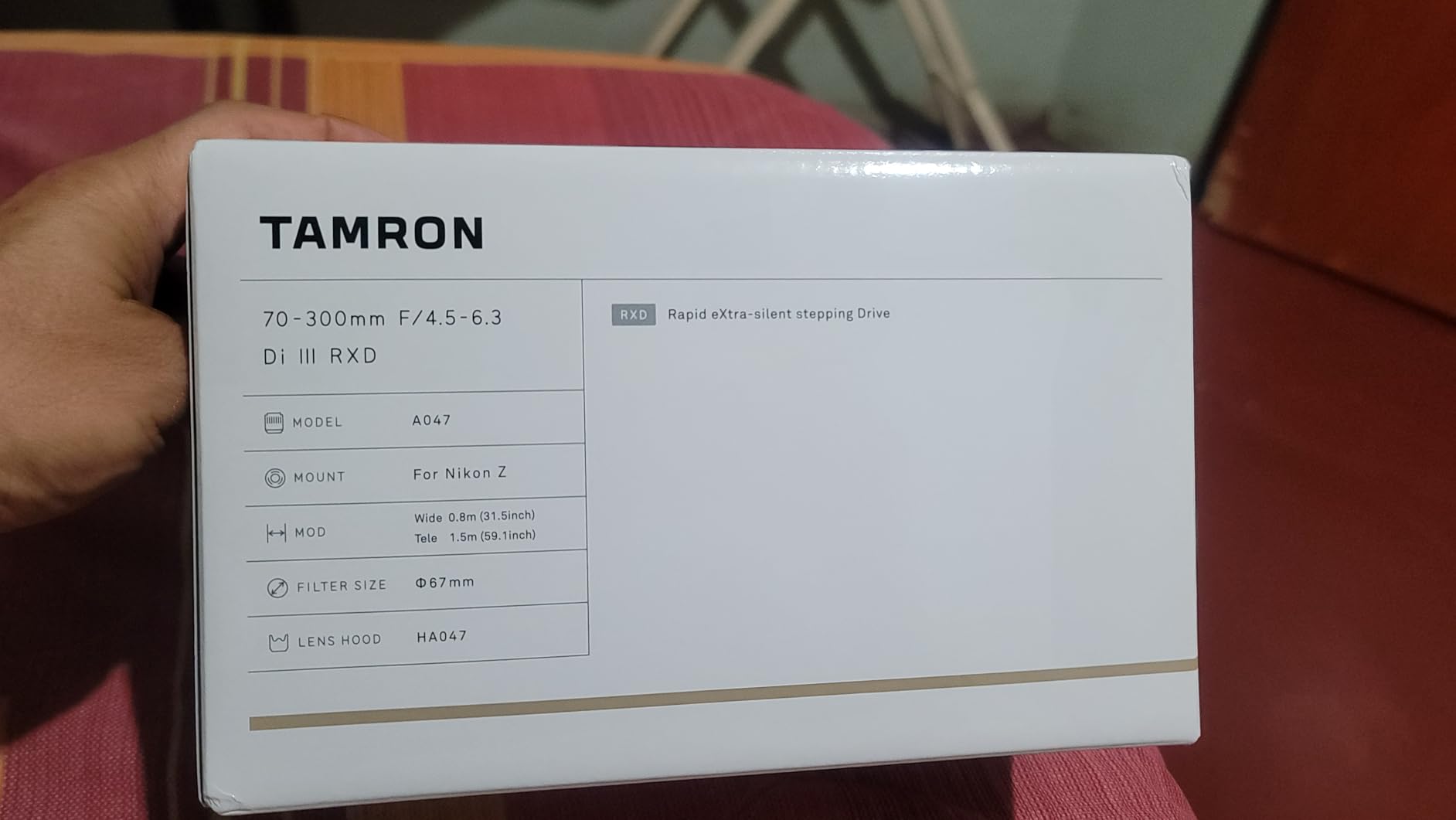 Tamron 70-300mm F/4.5-6.3 Di III RXD for Nikon Z Mirrorless Cameras (Model A047Z) - Customer Photo 2