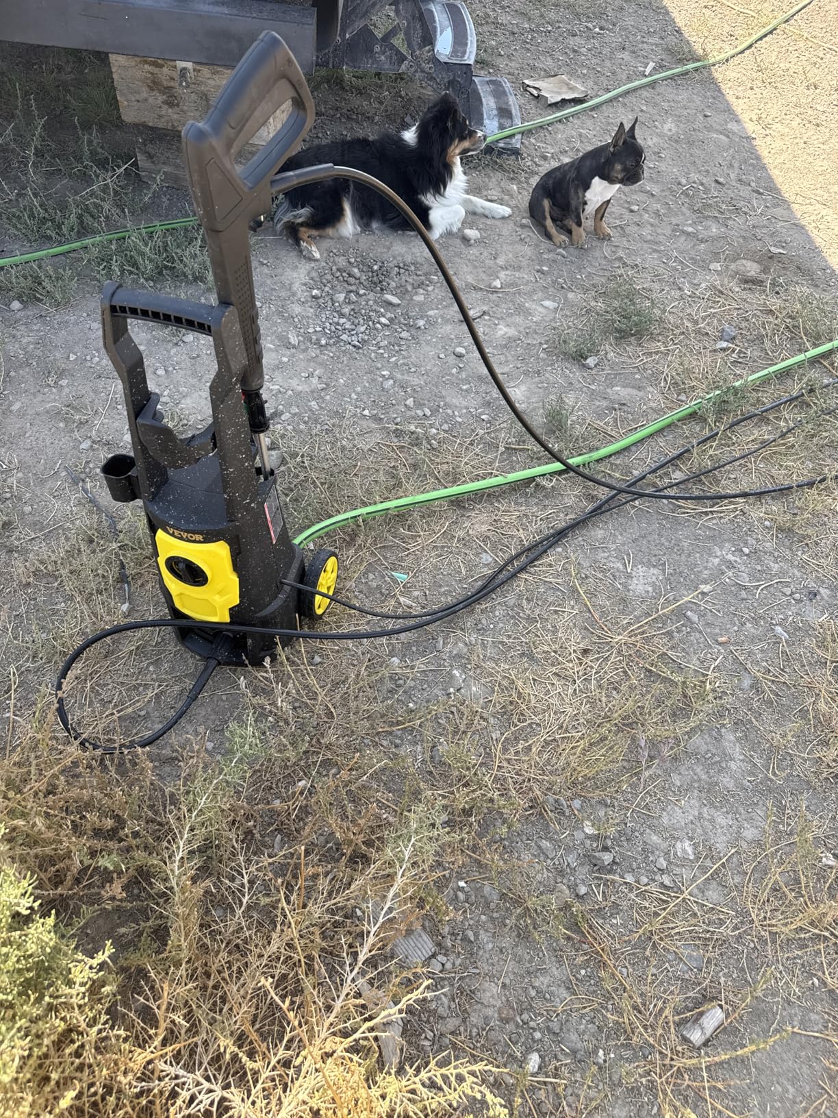 VEVOR Electric Pressure Washer, 2000 PSI, Max. 1.76 GPM Power Washer w/ 30 ft Hose, 5 Quick Connect Nozzles, Foam Cannon, Portable to Clean Patios, Cars, Fences, Driveways, ETL Listed - Customer Photo 1