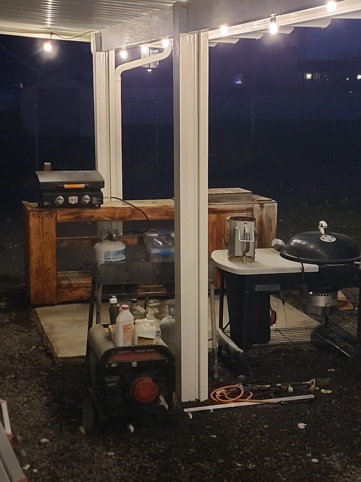 ELEGRP PQR20 Outdoor Smart Plug Waterproof IP66, WiFi Plug with 2 Individually Sockets, Compatible with Alexa & Google Assistant, Smart Outdoor Outlet for String Lights, UL Certified, 1 Pack, Black - Customer Photo 1